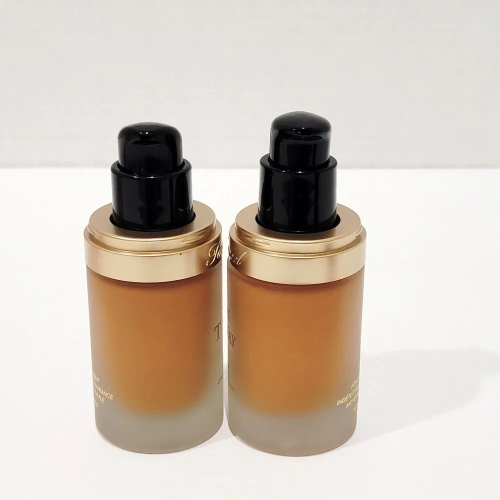 Too Faced Born This Way BUTTER PECAN Undetectable Foundation 1.0 Fl Oz Lot of 2